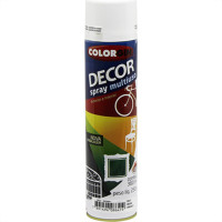 Spray Colorgin Decor Branco 360Ml 8641 - Kit C/6 LA