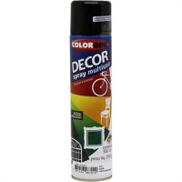 Spray Colorgin Decor Pr Brilh 360Ml 8701 - Kit C/6 LA