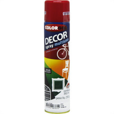 Spray Colorgin Decor Vermelho 360Ml 876