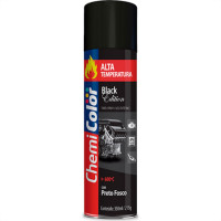 Spray Chemicolor Alta Temp.Preto Fosco 350M