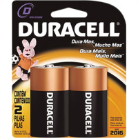 Pilha Alcalina Duracell Grande D C/2