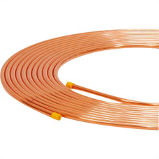 Tubo Cobre P/Gas 3/8 Rolo 15Mt S/Cost.