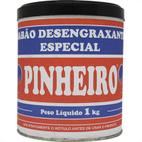 Pasta Desengraxante P/Maos 1Kg Pinheiro - Kit C/12 Unidades