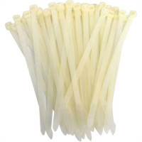 Abracadeira Nylon Brasfort 2,5X200 Branco C/100