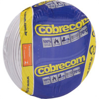 Fio Cabo Auto Cobrecom 100mts 6,0mm Branco