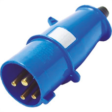 Plug Steck 3P+T 32A 200/250V 9H Azul 4279