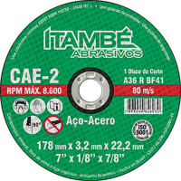 Disco Corte Itambe Ferro 10X 5/8 Cae-2T