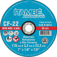 Disco Corte Itambe Refr 2T 7X7/8 Cf22