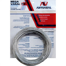 Varal De Aco Mega 10Mt 2,7Mm