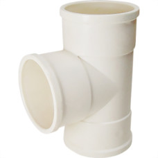 Tee Esgoto Fortlev 40 X 40 Branco - Kit C/25 Unidades