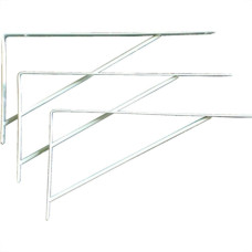 Cantoneira Mao Francesa Podium Th Forte Branco 50Cm - Kit C/12 Unidades