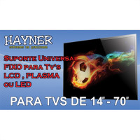 Suporte Tv Hayner Fixo 14/70 Pr