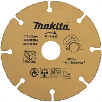 Disco Tungstenio Makita Mad 110X20Mm 668