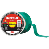 Fita Isol 3M Imperial 18X10 Verde - Kit C/10 Unidades