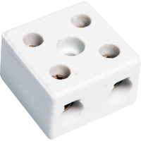 Conector Brasfort Porcelana 16Mm Bif 8766 - Kit C/50 Unidades