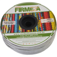 Corda Poliest.Firmeza Branco 04Mm-230Mt Carr