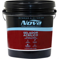 Seladora Nova Acrilica P/Parede Galao 3,6 Litros