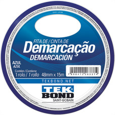 Fita Ades Demarcacao Tekbond Azul 48Mmx15M