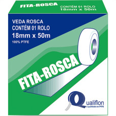 Veda Rosca Qualiflon 3/4X50 - Kit C/60 Unidades