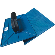 Desempenadeira Pvc Emave Azul Corrugada 16X28 - Kit C/6 Unidades