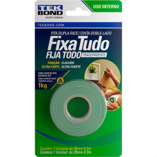 Fita Dupla-Face Tekbond F.Tud Int 25Mmx2