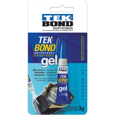 Cola Tekbond Instantanea Gel 3G - Kit C/24 Unidades