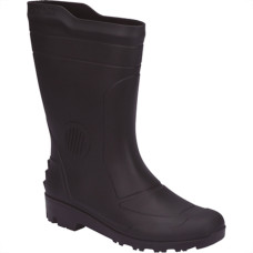 Bota Pega Forte Preto Cano Medio N.38