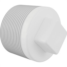 Plug Tigre Rr 1/2 X 1/2 Branco - Kit C/50 Unidades