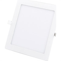 Luminaria Led Embutir Quadrada 12W 6500K 17Cm Led Bee