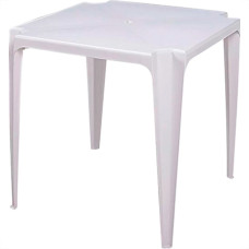 Mesa Plastica Bela Vista Mor Quadr Branco