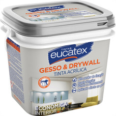 Tinta Eucatex P/Gesso/Drywall Branco Galao 3,6 Litros