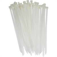 Abracadeira Nylon Brasfort 7,6X250 Branco C/50