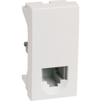 Modulo Pial Plus+ Branco 1Tomada  Rj11 2F 5011Bc