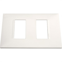 Espelho Placa Pial Plus+ Branco 4X2 2Mod.Dist 8506Bc