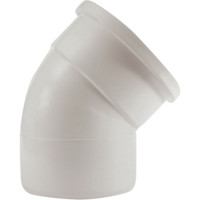 Cotovelo Esgoto Shiva 50X45 Branco - Kit C/10 Unidades