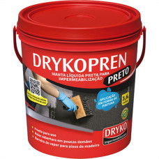 Drykopren Preto Galao 3,6 Litros 3,6Kg