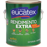 Latex Eucatex Rend.Extra Galao 3,6 Litros Branco