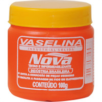 Vaselina. Industrial Solida Nova Pote 100Gr - Kit C/12 Unidades