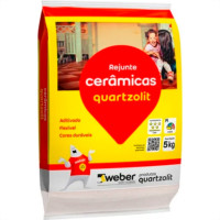 Rejunte Quartzolit Tabaco 5K - Kit C/6 Saco