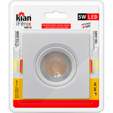 Spot Emb.05W Led 3000K Quad Kian