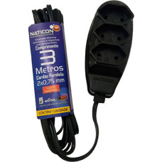 Extensao Naticon Pl 0,75 03Mt Preto