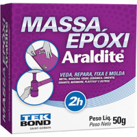 Araldite Massa Epoxi 50Gr Tekbond - Kit C/12 Unidades