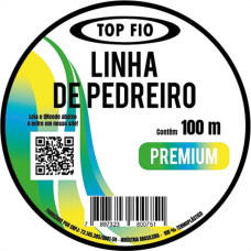 Linha Pedreiro Top Fio Torcida 100Mt - Kit C/12 Unidades