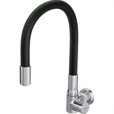 Torneira Hydra Pia Par Gourmet 1168 Flex Preto