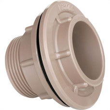 Adaptador  C/Flange Pvc Plastilit 1/2 Marrom - Kit C/10 Unidades