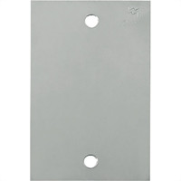 Espelho Placa P/Piso Inox 4X2 Cega Olivo Pll71