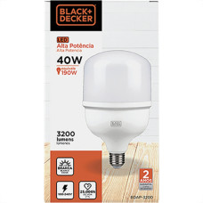 Lampada Led Globo 40W E27 6500K Bivolt B_D