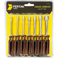 Jogo Chave Canhao Fertak 7Pc 2650