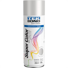 Spray Tekbond Metalico Prata 350Ml