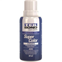 Corante Tekbond Azul 50Ml - Kit C/12 Unidades